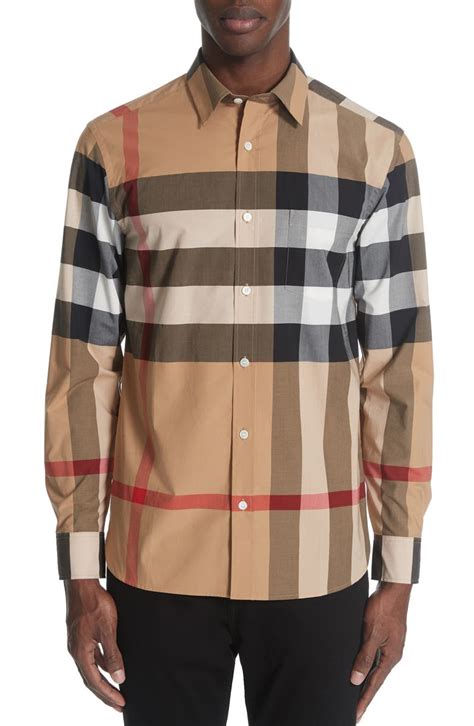 windsor check sport shirt burberry|Burberry Windsor Slim Fit Check Sport Shirt .